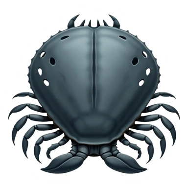 Horseshoe crab outline  sticker