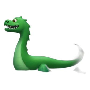Nessie monster Loch Ness sticker