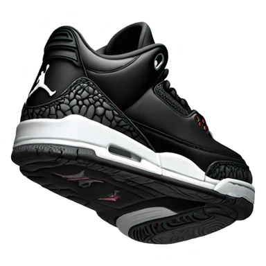 Jordan 3 Black cat sticker