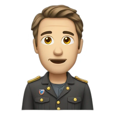 Francais qui dort sticker