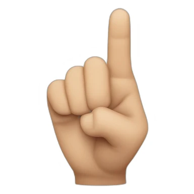 finger pointing at the viewer sticker