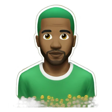 Frank ocean has green-headed sticker