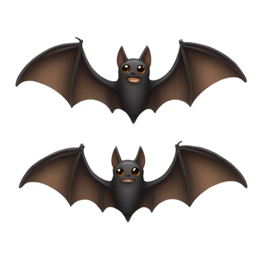 bat wings sticker
