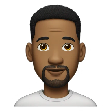 will smith realistic sticker