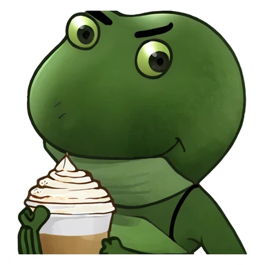 ballerina cappuccino sticker