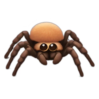 Cute little Chubby Tarantula  sticker
