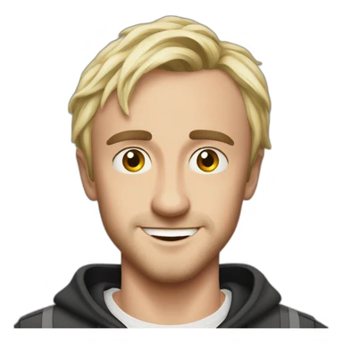 Tom felton sticker
