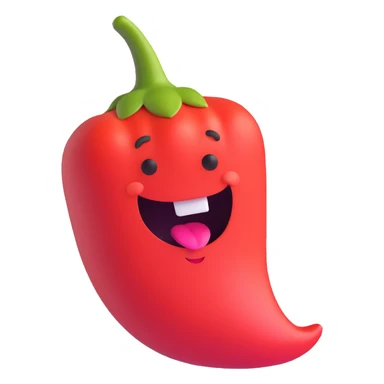 a fat chili pepper sticker