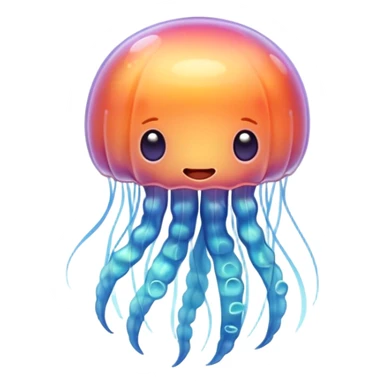 cute jellyfish sticker
