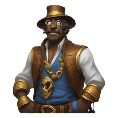 Warcraft gem collector in Uncle Scrooge style, oil paint, mysterious eyes, intricate lips, masterpiece pose, odd perspective, beautiful, desirable, logical sticker