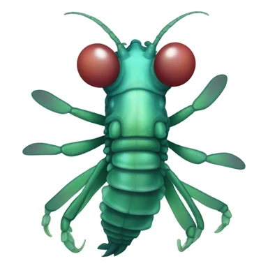 Mantis shrimp sticker