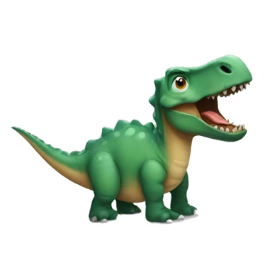 Create a sus dinosaur emoji sticker