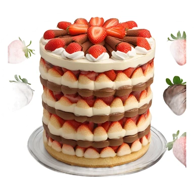 Strawberry Tiramisu sticker