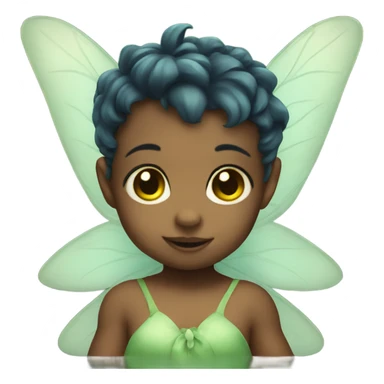 Baby fairy sticker