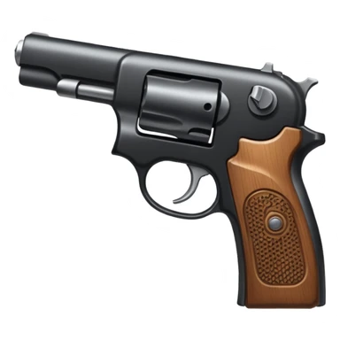 A handgun sticker