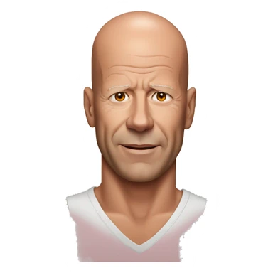 bruce willis sticker