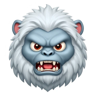 Angry yeti sticker