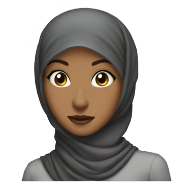 Hijabi girl slay sticker