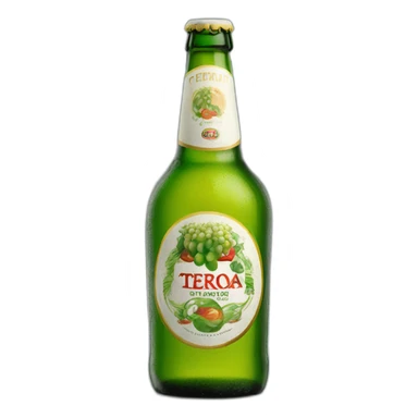 Tercio verde de Cerveza Alhambra 1925 sticker