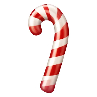 Baby candy cane sticker