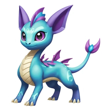 Meloetta-Suicune-Spyro-Toothless-Stitch-Pokémon-Fakémon-creature-hybrid sticker