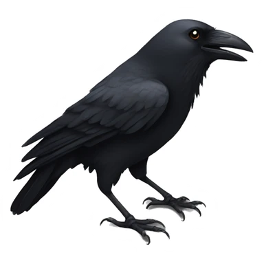 Crow sticker