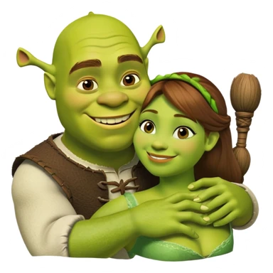 shrek love sticker