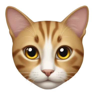 very beautiful cat sticker