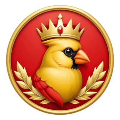 Cardinal's emblem  sticker