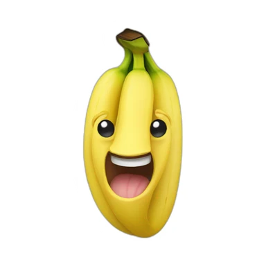 Singe banane sticker