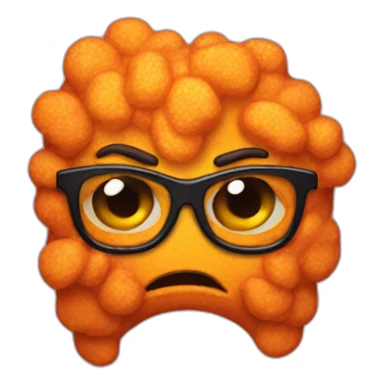 Grumpy cheeto sticker