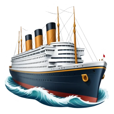 Titanic bateau  sticker