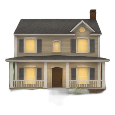 one story home sticker