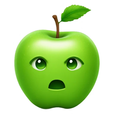 Green apple favored geek bar vape sticker