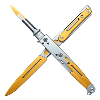 butterfly knife sticker