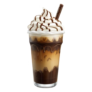 Ice coffee sticker
