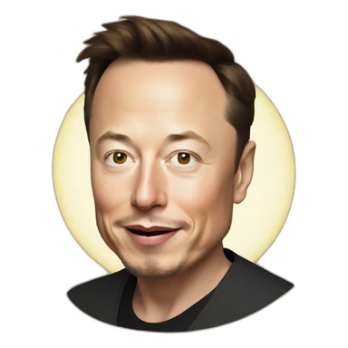 Elon musk in moroco sticker