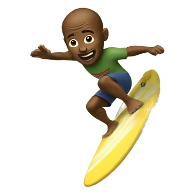 Dou surfing sticker