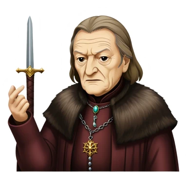 Walder Frey  from game of thrones sticker