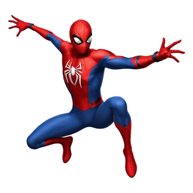 classic Spider-Man superhero sticker