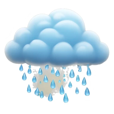 cloud rain sticker