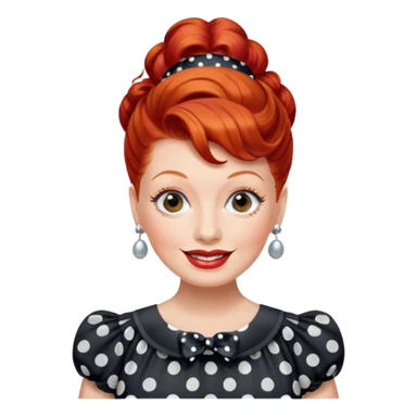 Lucille Ball sticker