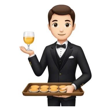 Butler, The go-to Assistant sticker