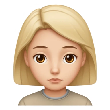 a person thinking sticker