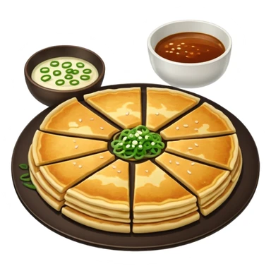 Korean pancake sticker