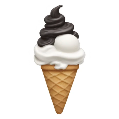 cookies and cream soft serve sticker