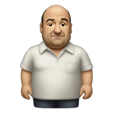 Tony soprano smocking sticker