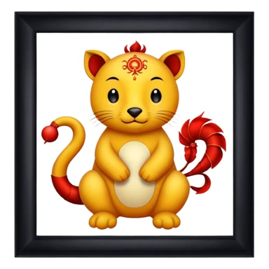 Kinesiskt horoskop sticker