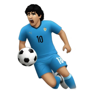 Maradona goal sticker