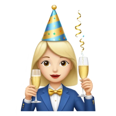 Happy new year sticker